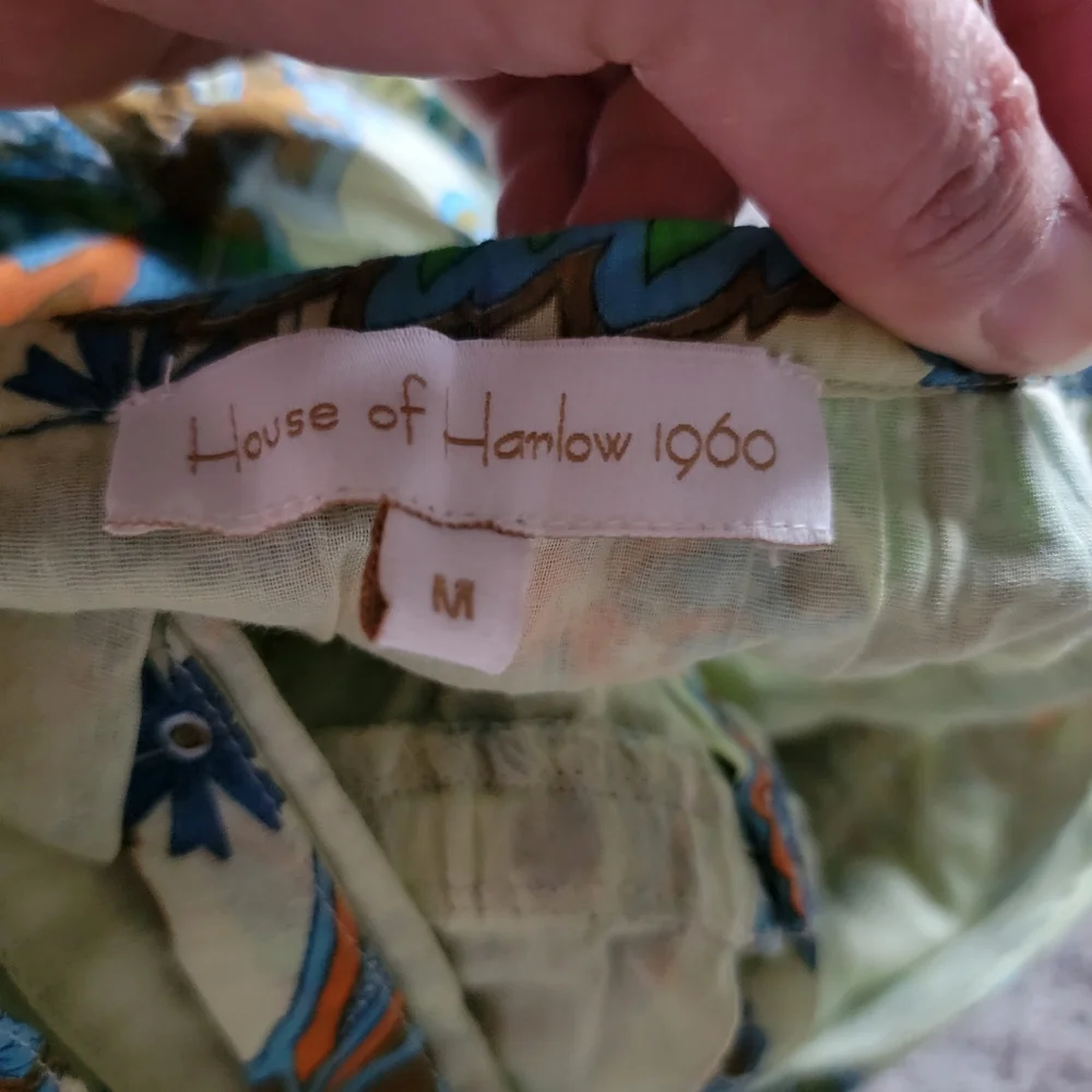 House of Harlow Cutout Tie Empire Waist Floral Paisley Beach Summer‎ Maxi Dress - Picture 11 of 15